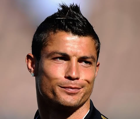 Ronaldo Face on Cristiano Ronaldo Photo With 2 Days Beard