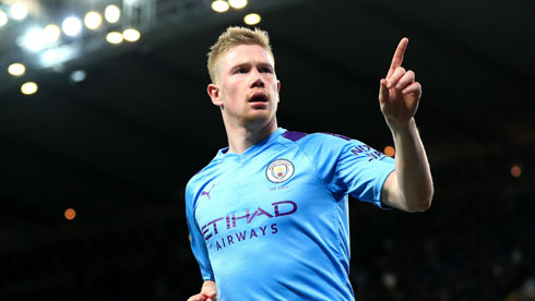 Kevin de Bruyne in Manchester City