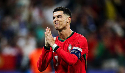 Cristiano Ronaldo apologises to fans at the EURO 2024