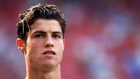 Cristiano Ronaldo hair choices at Man United