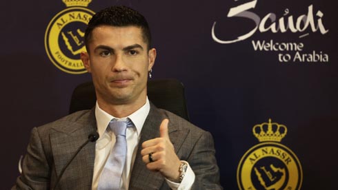 Cristiano Ronaldo presented in Saudi Arabia