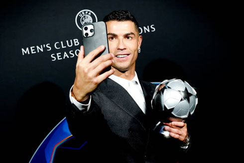 Cristiano Ronaldo welcomes another top scorer award from UEFA