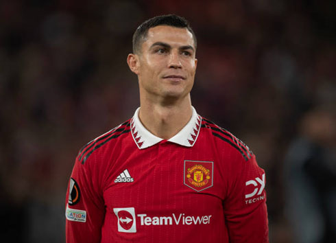 Cristiano Ronaldo lining up before United game