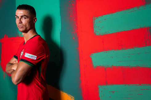 Cristiano Ronaldo photoshoot for Portugal