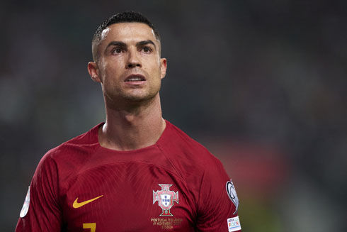 Cristiano Ronaldo with the Portuguese National Team