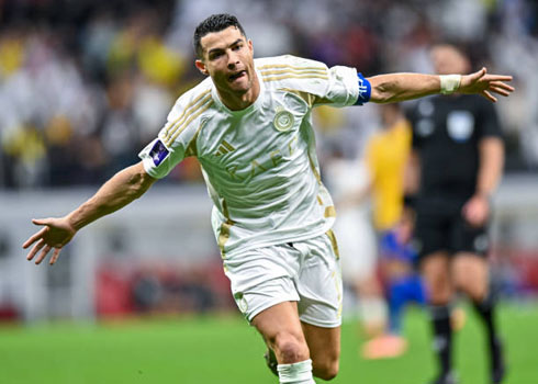 Cristiano Ronaldo scores for Al Nassr in the Saudi Pro League