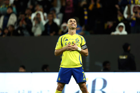 Cristiano Ronaldo new goal celebration in Al Nassr