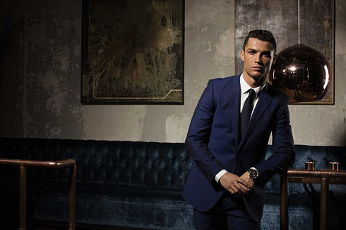 Cristiano Ronaldo business man in style