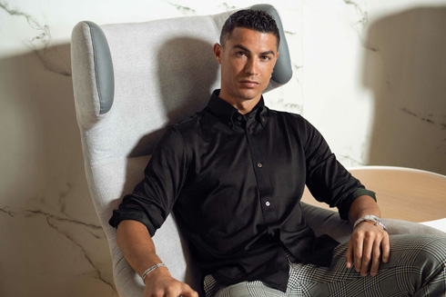 Cristiano Ronaldo photoshoot for a new product