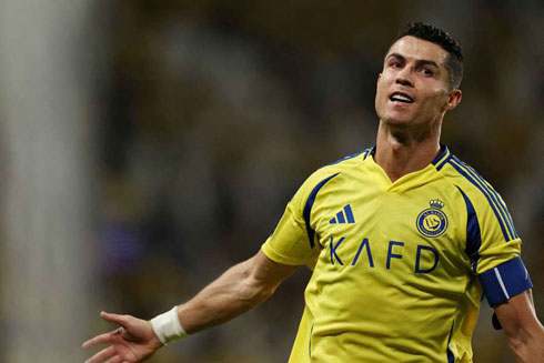 Cristiano Ronaldo in action for Al Nassr