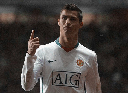 Cristiano Ronaldo Man United number one