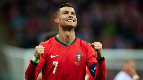 Cristiano Ronaldo happy to play for Portugal