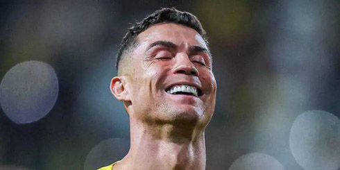 Cristiano Ronaldo happy at 40 years old