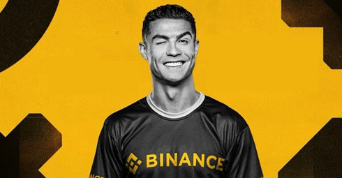 Cristiano Ronaldo crypto campaign for Binance