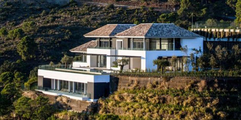 Cristiano Ronaldo house in Malaga, Marbella in Spain