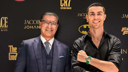 Cristiano Ronaldo and Jacob and Co owner luxury watch