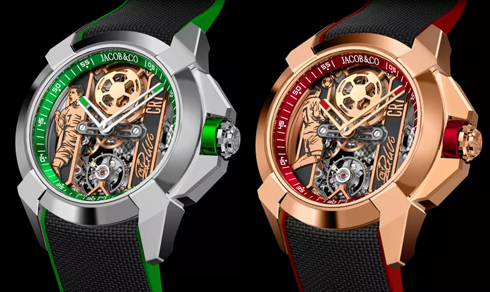 Cristiano Ronaldo Jacob Co luxury watches Heart of CR7 Baguette