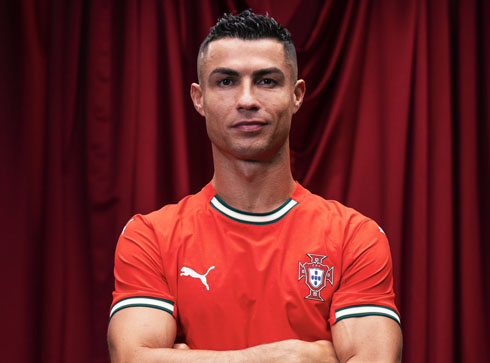 Cristiano Ronaldo Portugal shirt World Cup 2026